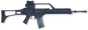 The basic version of the G36 rifle