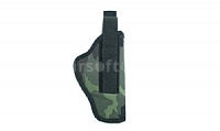 Side belt holster, camouflage, Dasta