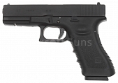 Glock 17, frame 3. gen., black, GBB, WE