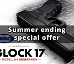 Airsoft special offers for summer ending, GBB pistols from ASG and Tokyo Marui, spring powered shotguns from Cyma, AirsoftGuns custom AEG