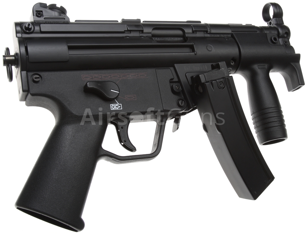 WELL G-55 MP5 Réplique du pistolet Airsoft alimenté au gaz vert