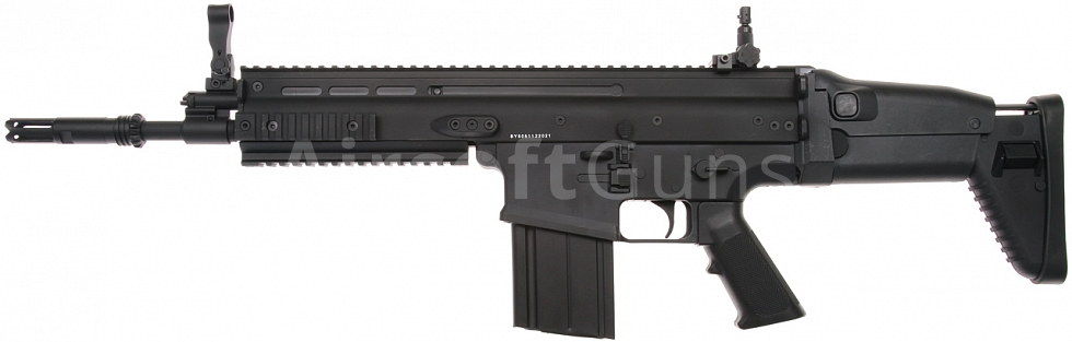 FN SCAR HEAVY, black, D-Boys, BY-805B, SC-02B | AirsoftGuns