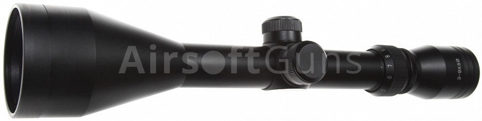 Riflescope, 3-9x50, flip up covers, Riflescope,