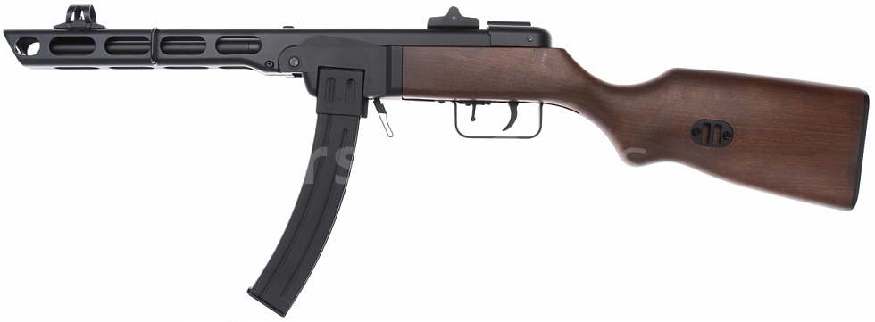 PPSh-41, two magazines, blowback, Snow Wolf, SW-09 | AirsoftGuns